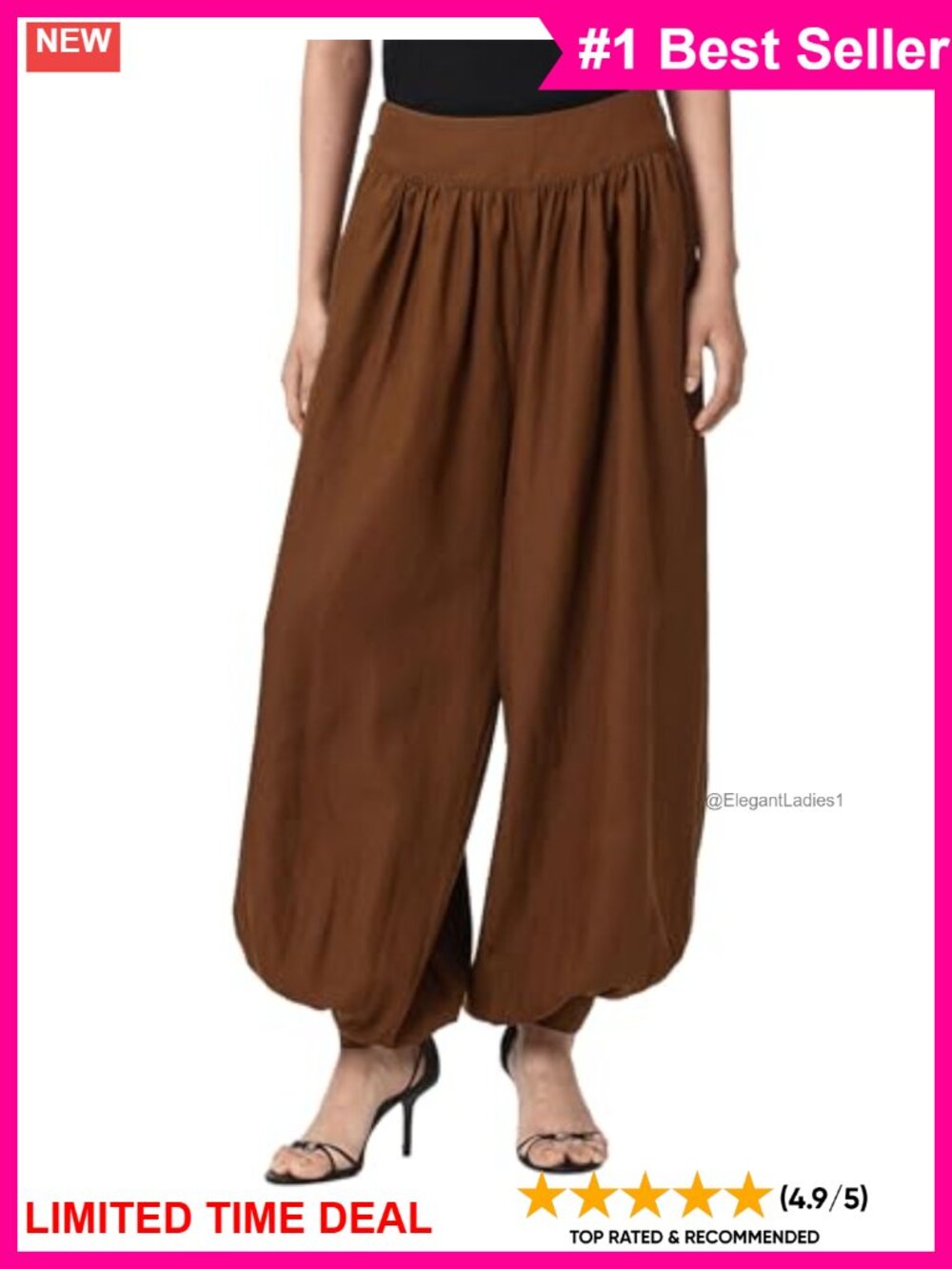 Mid Rise Baggy Chino Trousers Side Zip Casual Evening Pants